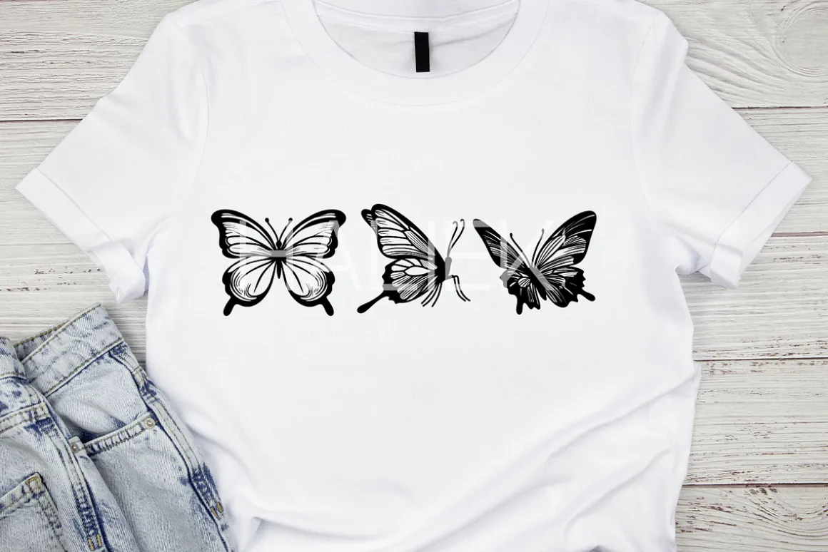Butterflies Procreate Stamp Brushes
