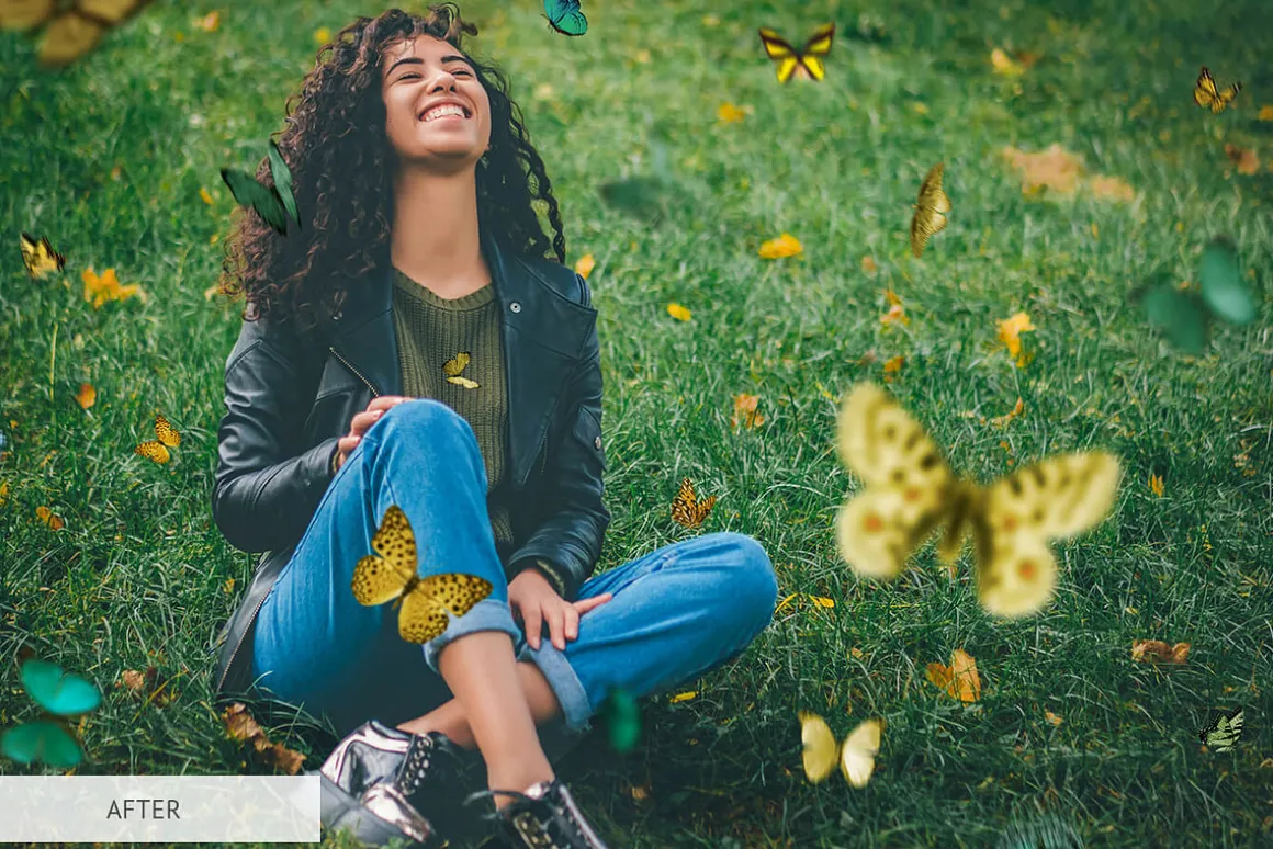 Butterfly Overlays Photoshop