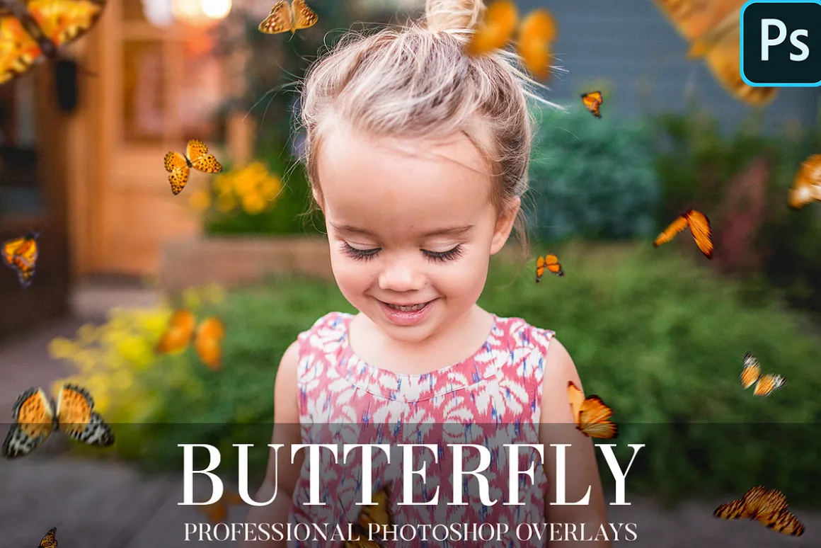 Butterfly Overlays Photoshop