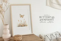 Butterfly Symphony Watercolor