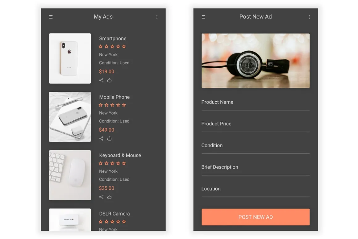 Buy, Sell & Trade Figma UI Kit