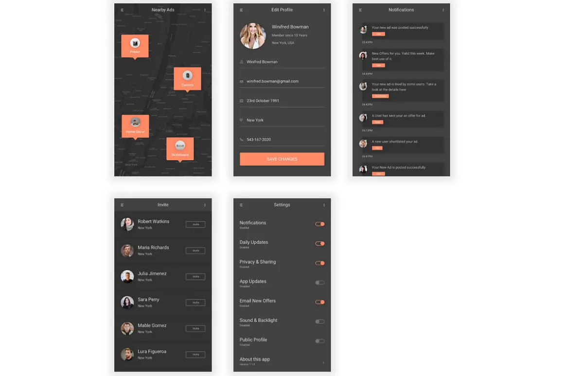Buy, Sell & Trade Figma UI Kit