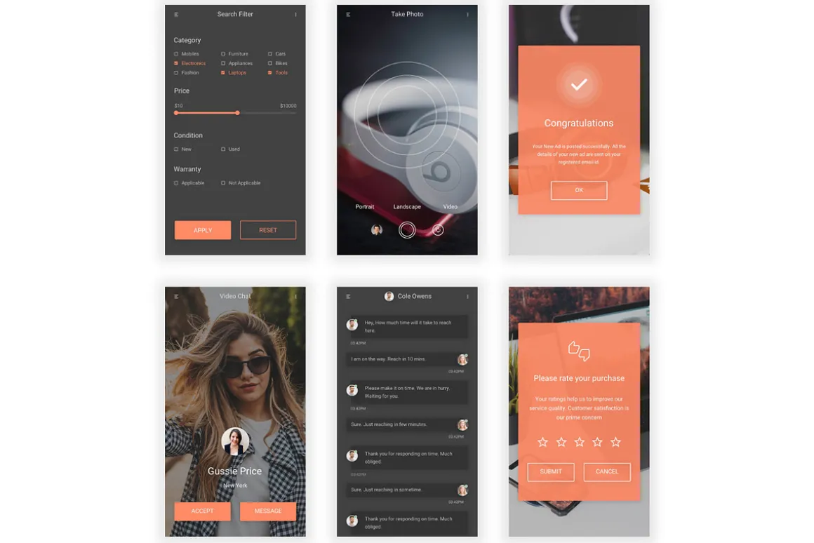Buy, Sell & Trade Figma UI Kit
