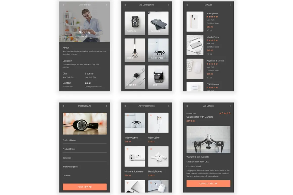 Buy, Sell & Trade Figma UI Kit
