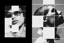 B&W Circle Printing Effect