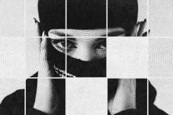 B&W Circle Printing Effect