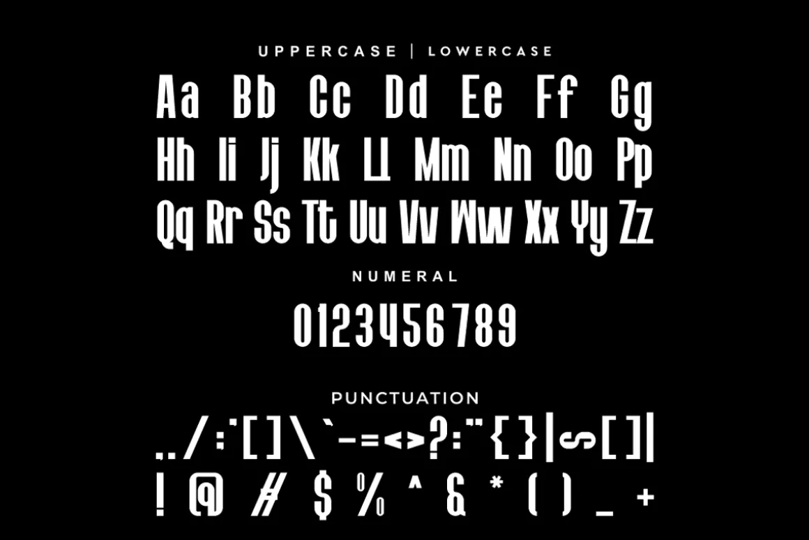 Bynoxda - Modern Condensed Font