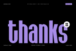 Bynoxda - Modern Condensed Font