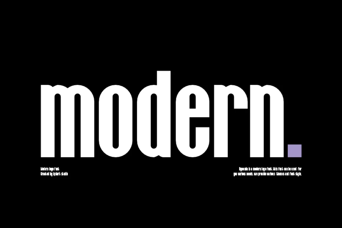Bynoxda - Modern Condensed Font
