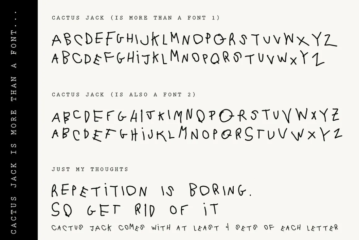 Cactus Jack Font