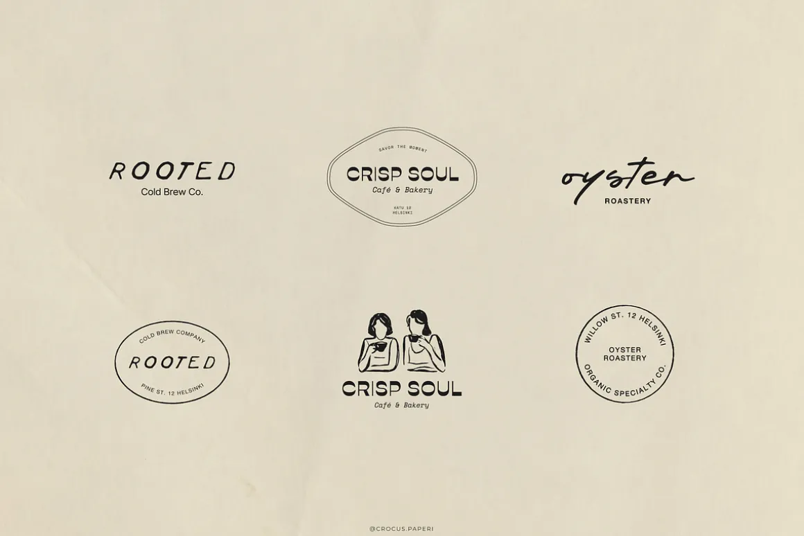 Café & Bakery Logos