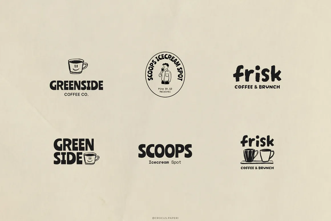 Café & Bakery Logos