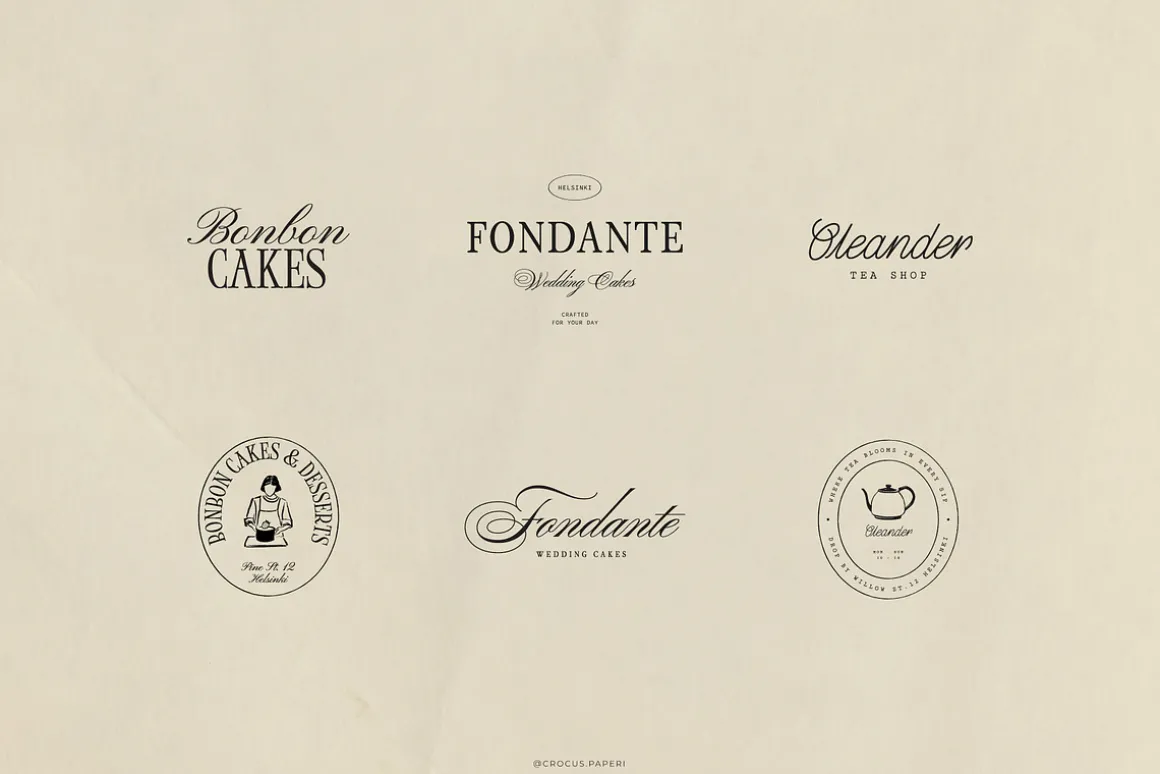 Café & Bakery Logos