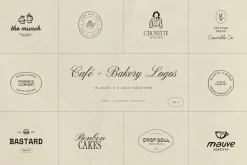 Café & Bakery Logos