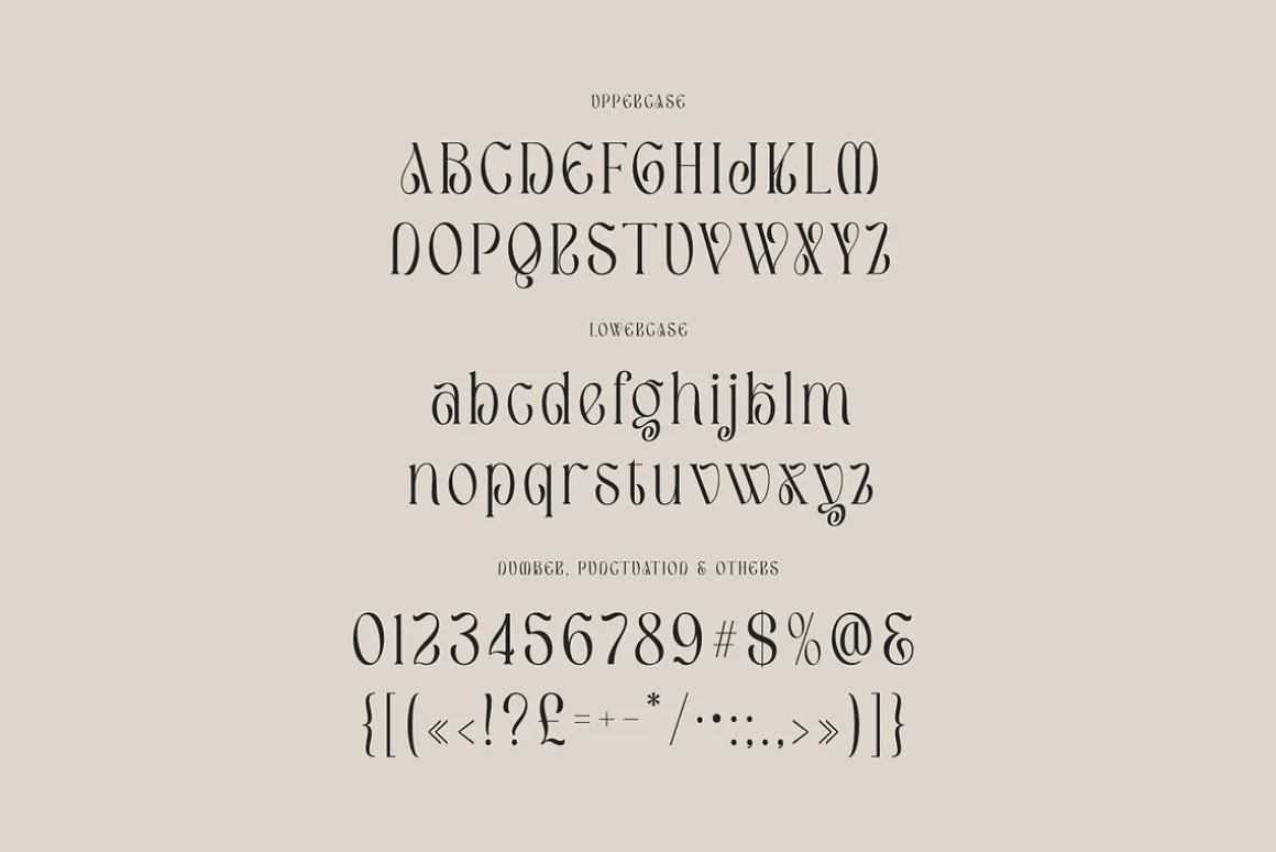 Caferinam Deco & Elegant Serif