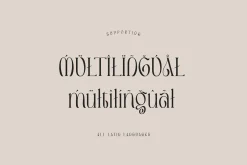 Caferinam Deco & Elegant Serif