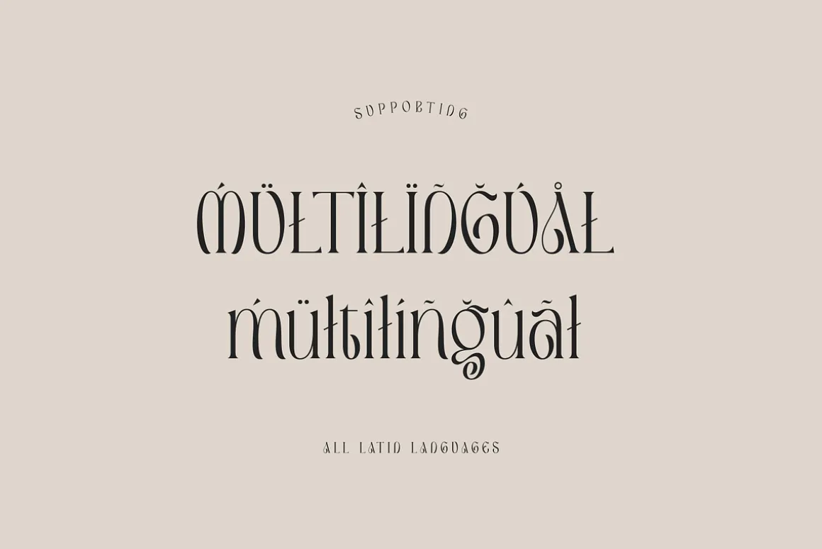 Caferinam Deco & Elegant Serif