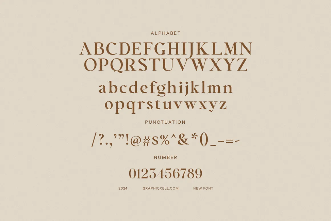 Cagier - Elegant Display Font