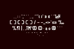 Cake Brokes - Food Font