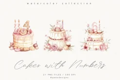 Cakes with Numbers