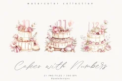 Cakes with Numbers