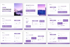 2026 Calendar Google Slides Template