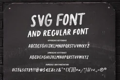 California Oranges SVG Font