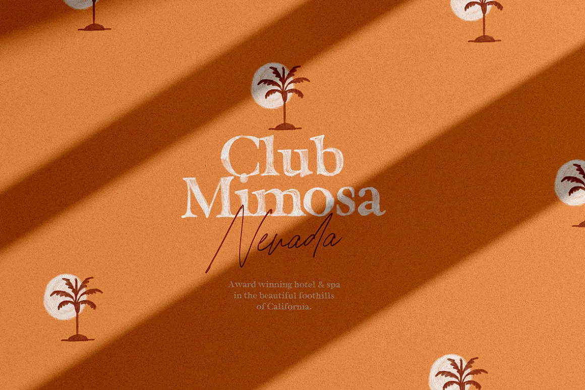 California Palms Fonts & Graphics