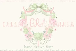 Calligrammer Monogram Calligraphy