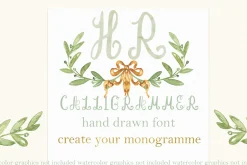 Calligrammer Monogram Calligraphy
