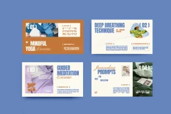 CALMER Wellness Presentation CANVA