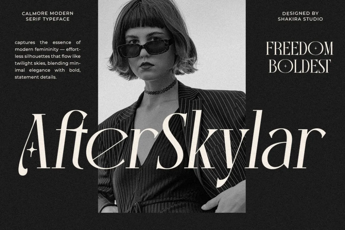 Calmore - Modern Elegant Serif