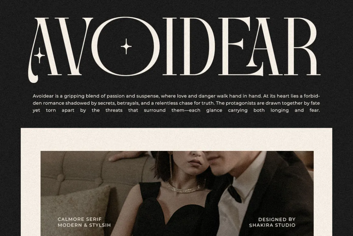 Calmore - Modern Elegant Serif