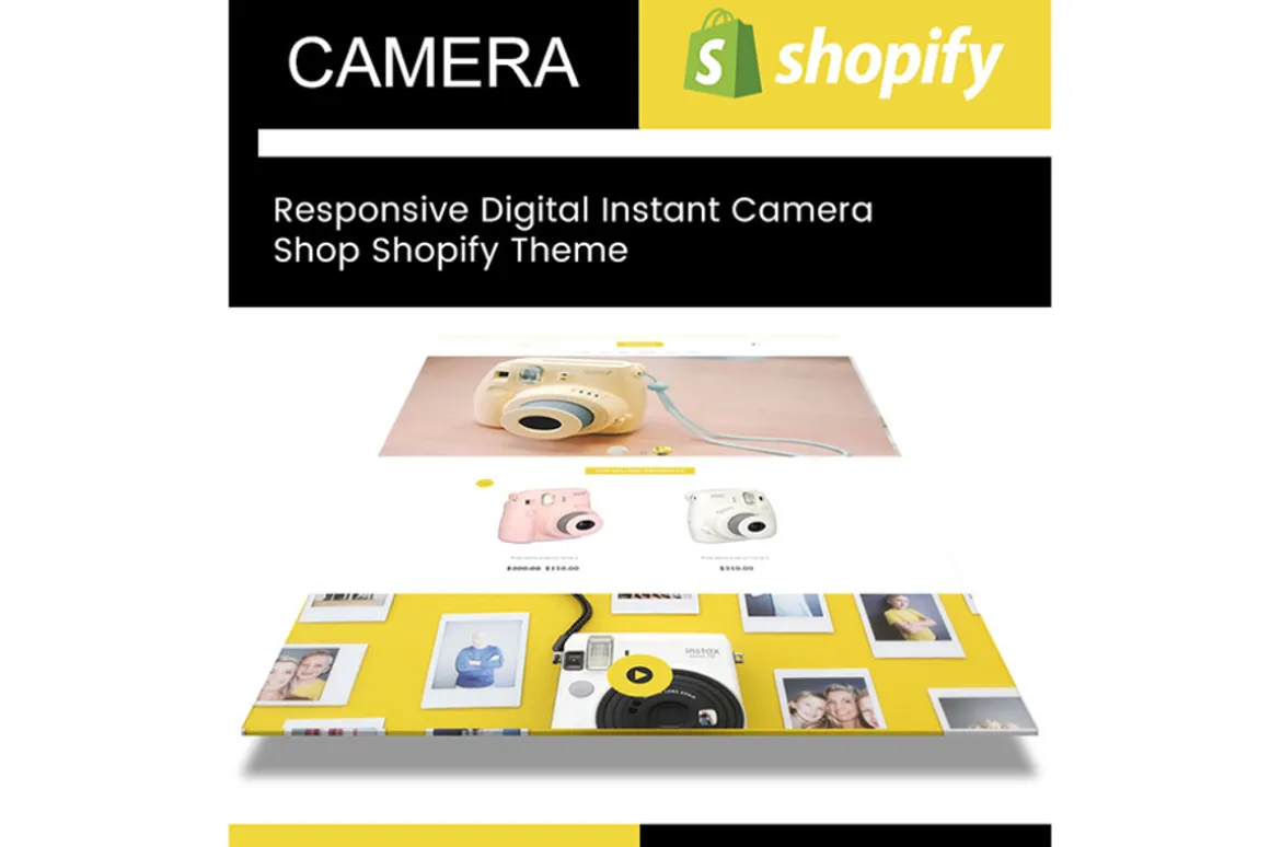 Camera Responsive Shopify Template