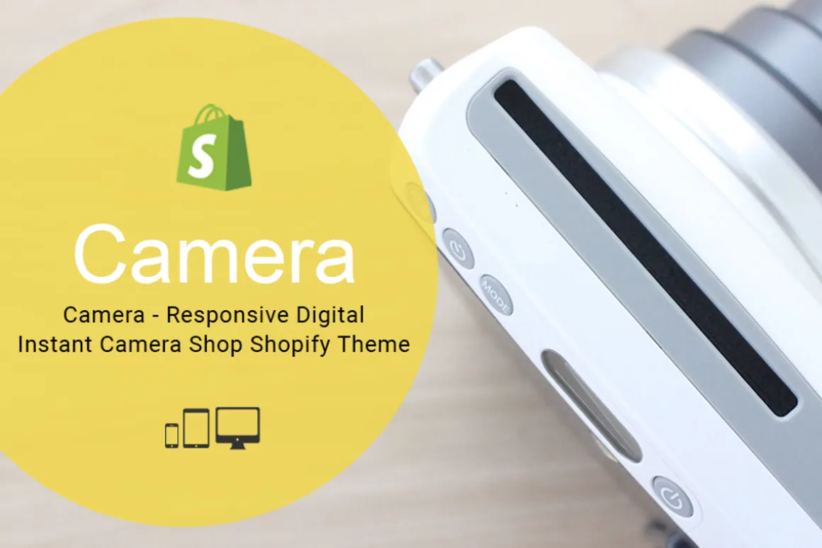 Camera Responsive Shopify Template