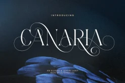 Canaria - Fancy Light Serif