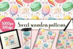 2 candies and treats patterns
