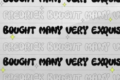 Candler - Cute Bubble Font