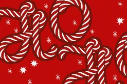 Candy Cane Script in Vector & PNG