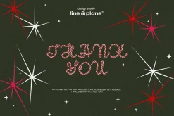 Candy Cane Script in Vector & PNG