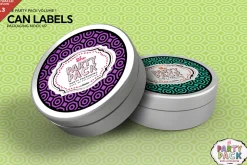 Can Label Packaging Mockup