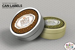 Can Label Packaging Mockup