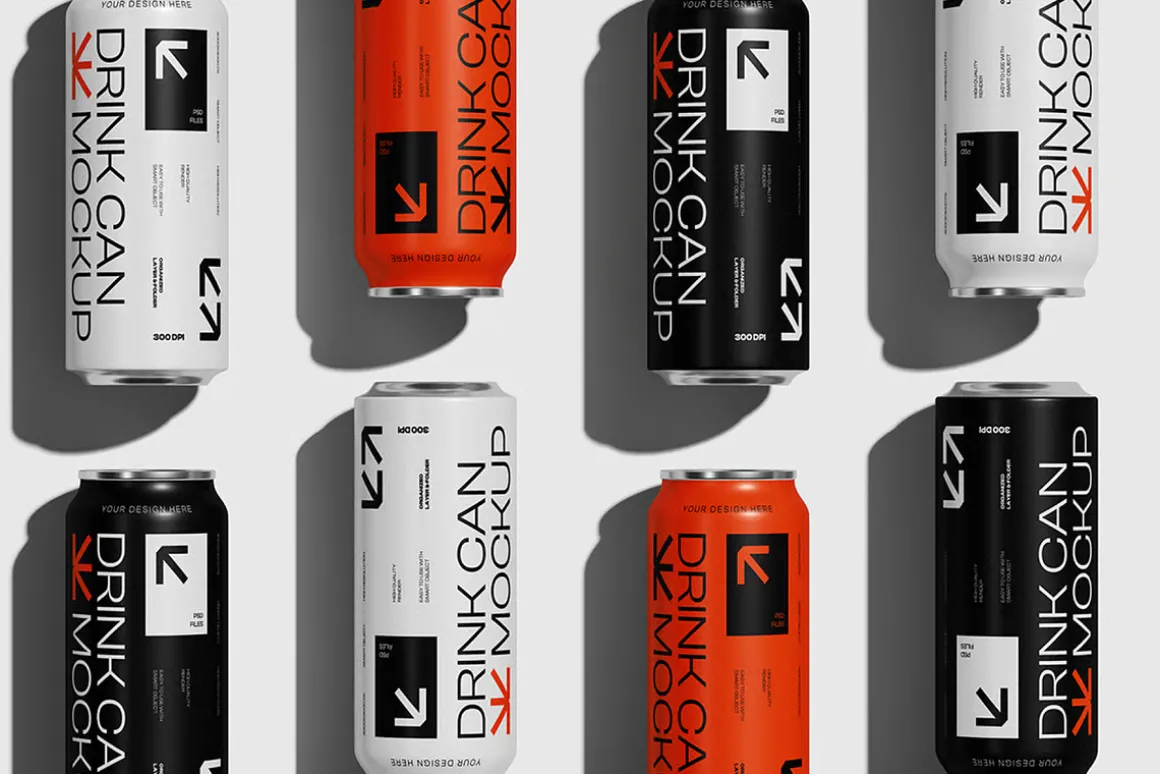 Can Mockup - Beverage Template