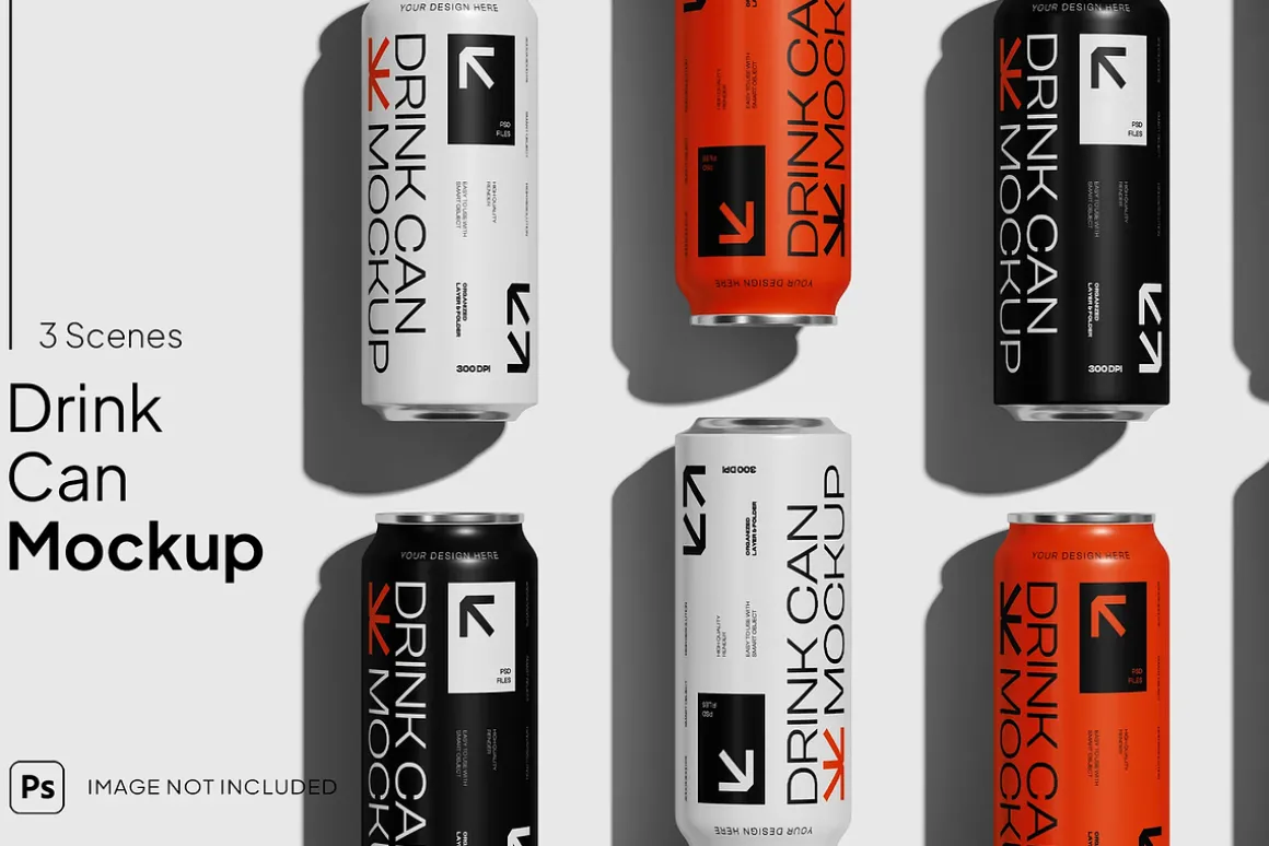 Can Mockup - Beverage Template