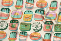 Canned Fish Graphics + Pattern