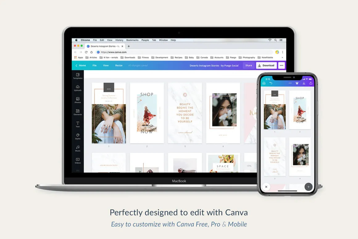 CANVA & PS Complete Instagram Bundle