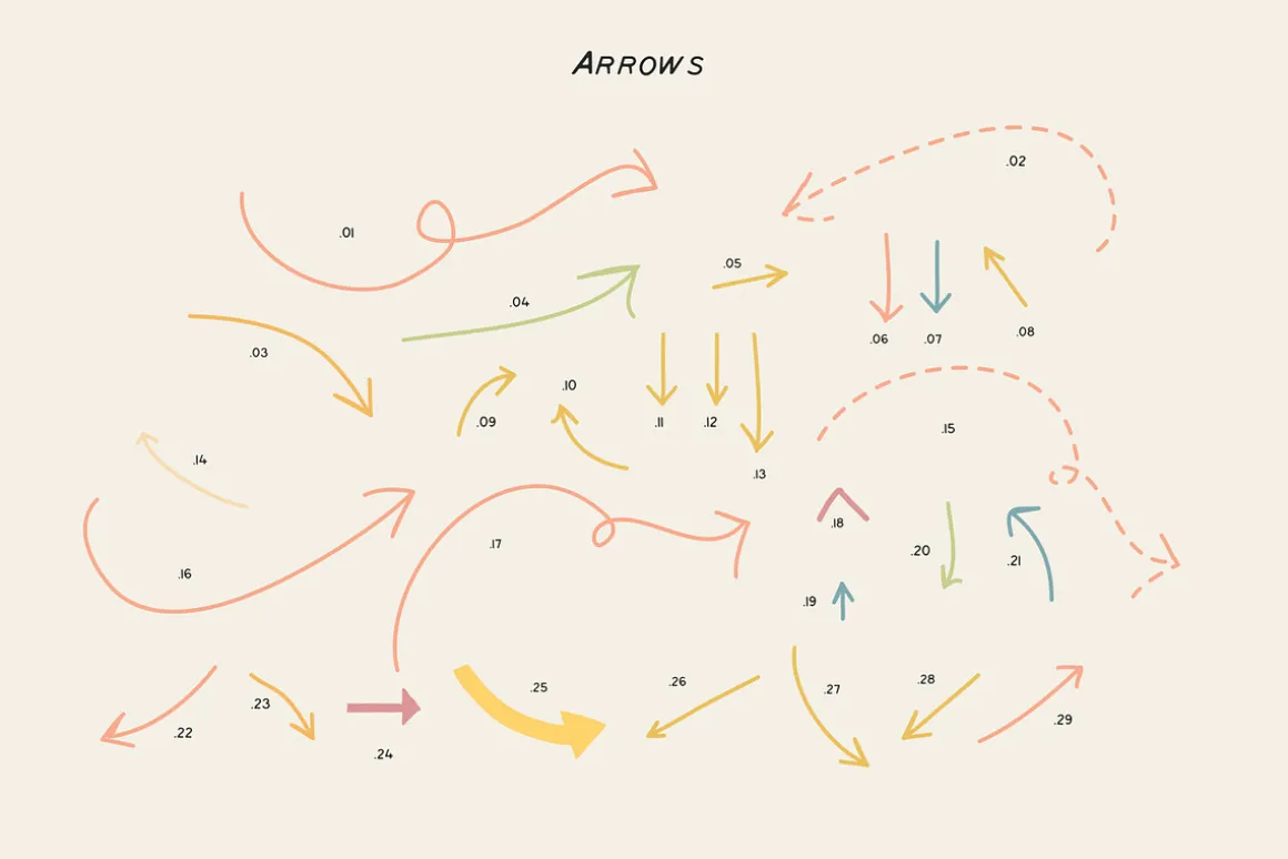 CANVA Elements Bubbles Arrows Frames