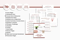 Canva Workbook Template Courses