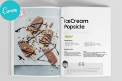 Canva Yummy Desserts CookBook