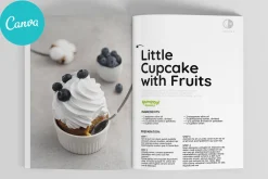 Canva Yummy Desserts CookBook